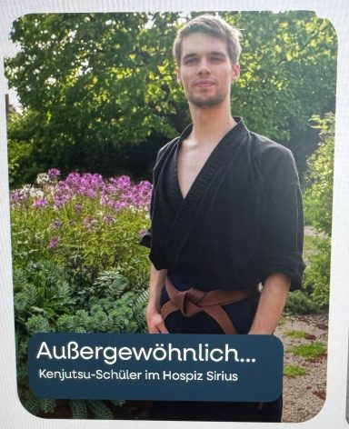 Kenjutsu Schüler im Hospitz Sirius